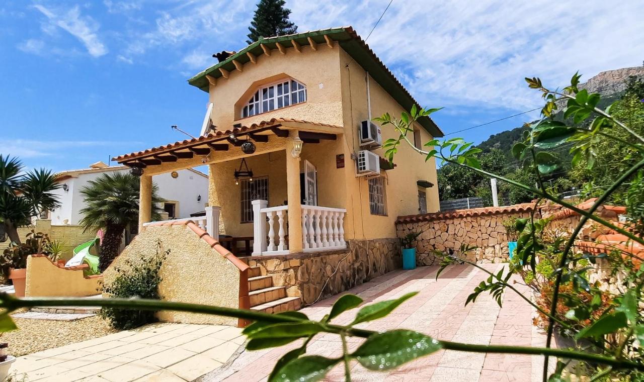 Calpe Chalet Privado Piscina A 5Min De La Playa Y Centro Jacuzzi Barbacoa Wifi Aire Εξωτερικό φωτογραφία