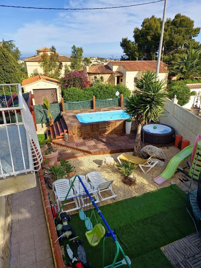 Calpe Chalet Privado Piscina A 5Min De La Playa Y Centro Jacuzzi Barbacoa Wifi Aire Εξωτερικό φωτογραφία