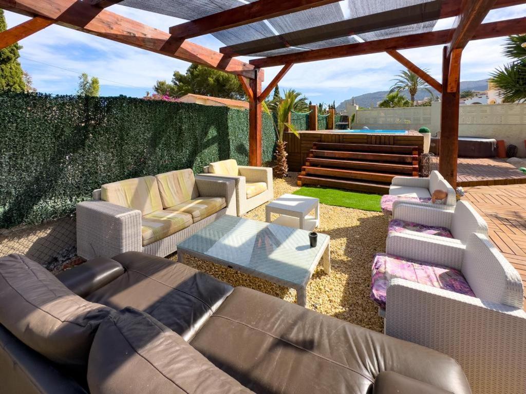 Calpe Chalet Privado Piscina A 5Min De La Playa Y Centro Jacuzzi Barbacoa Wifi Aire Εξωτερικό φωτογραφία