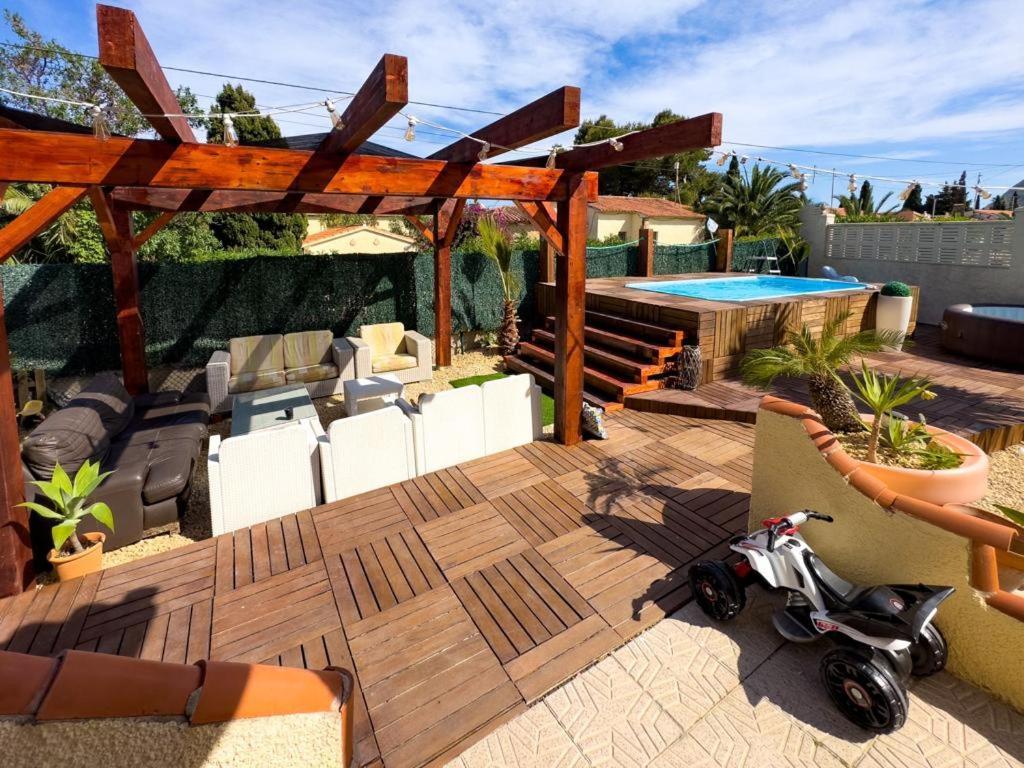 Calpe Chalet Privado Piscina A 5Min De La Playa Y Centro Jacuzzi Barbacoa Wifi Aire Εξωτερικό φωτογραφία