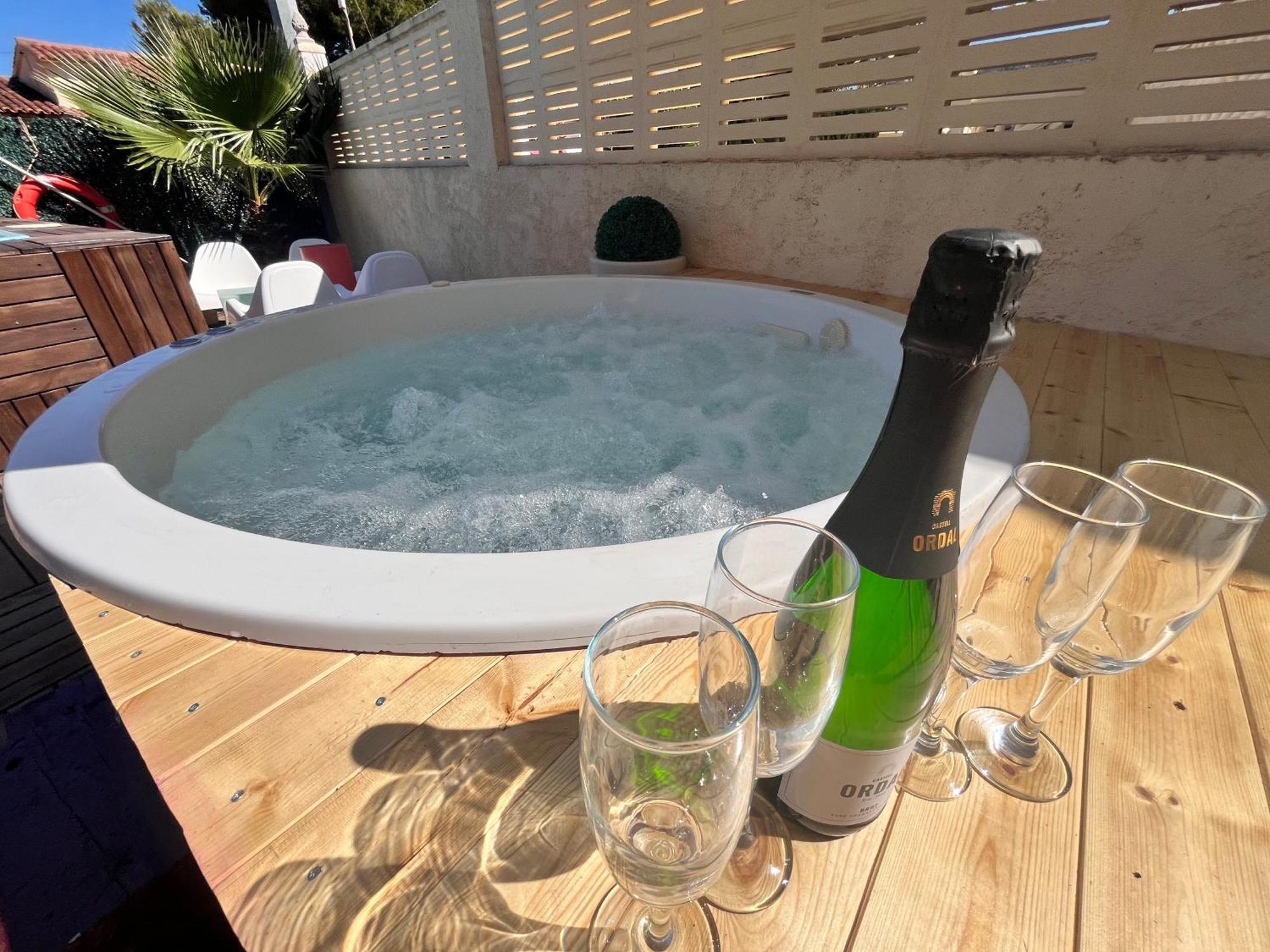 Calpe Chalet Privado Piscina A 5Min De La Playa Y Centro Jacuzzi Barbacoa Wifi Aire Εξωτερικό φωτογραφία