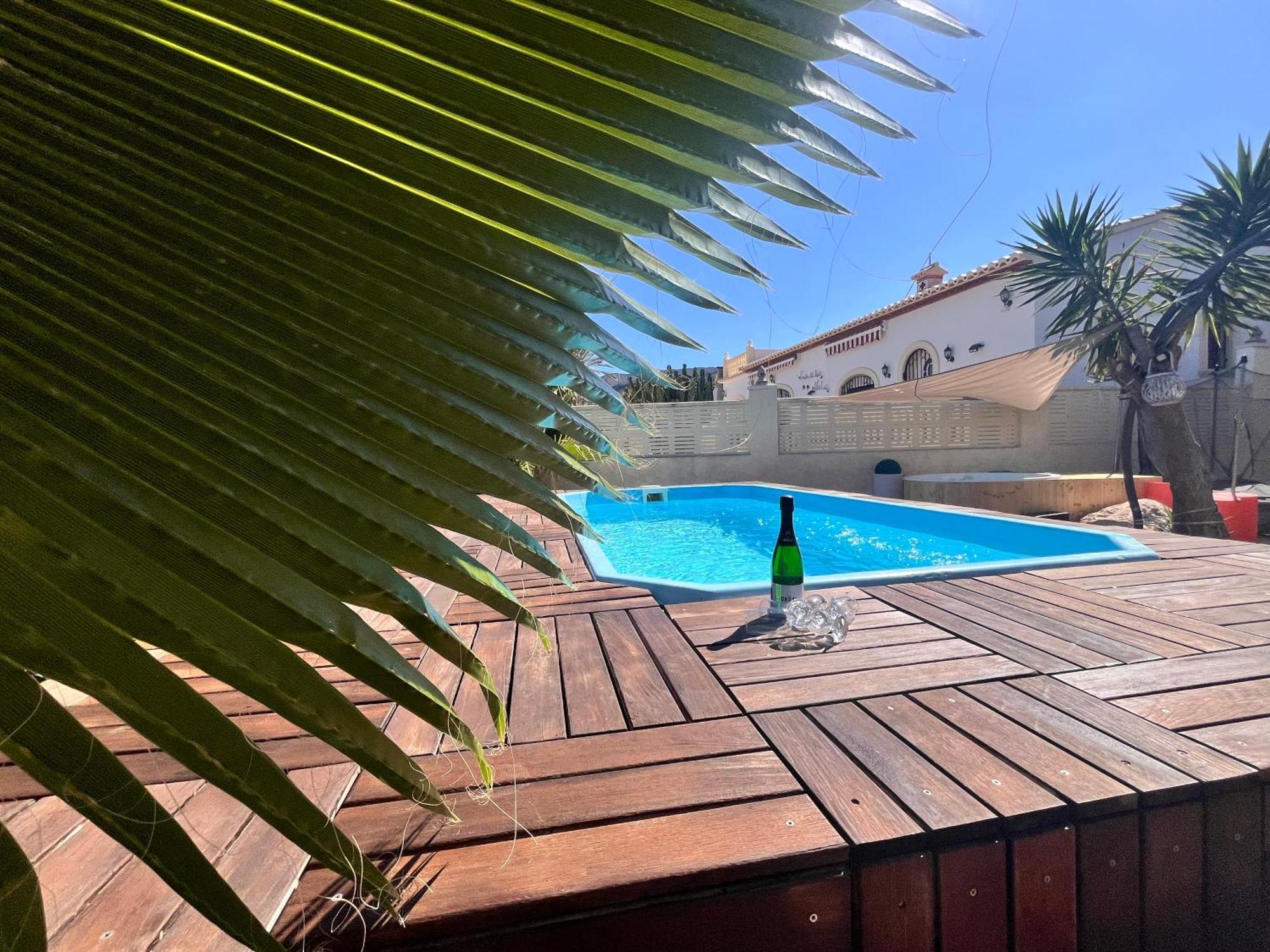Calpe Chalet Privado Piscina A 5Min De La Playa Y Centro Jacuzzi Barbacoa Wifi Aire Εξωτερικό φωτογραφία