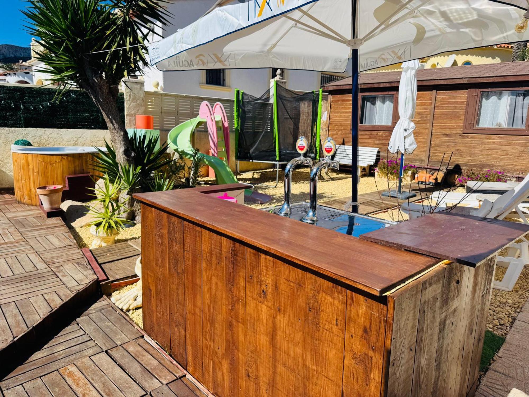 Calpe Chalet Privado Piscina A 5Min De La Playa Y Centro Jacuzzi Barbacoa Wifi Aire Εξωτερικό φωτογραφία