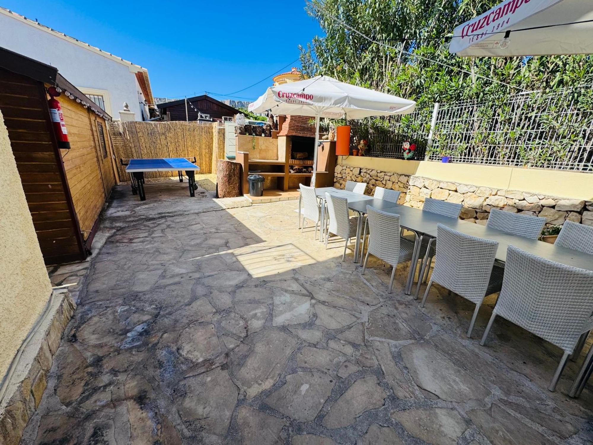 Calpe Chalet Privado Piscina A 5Min De La Playa Y Centro Jacuzzi Barbacoa Wifi Aire Εξωτερικό φωτογραφία
