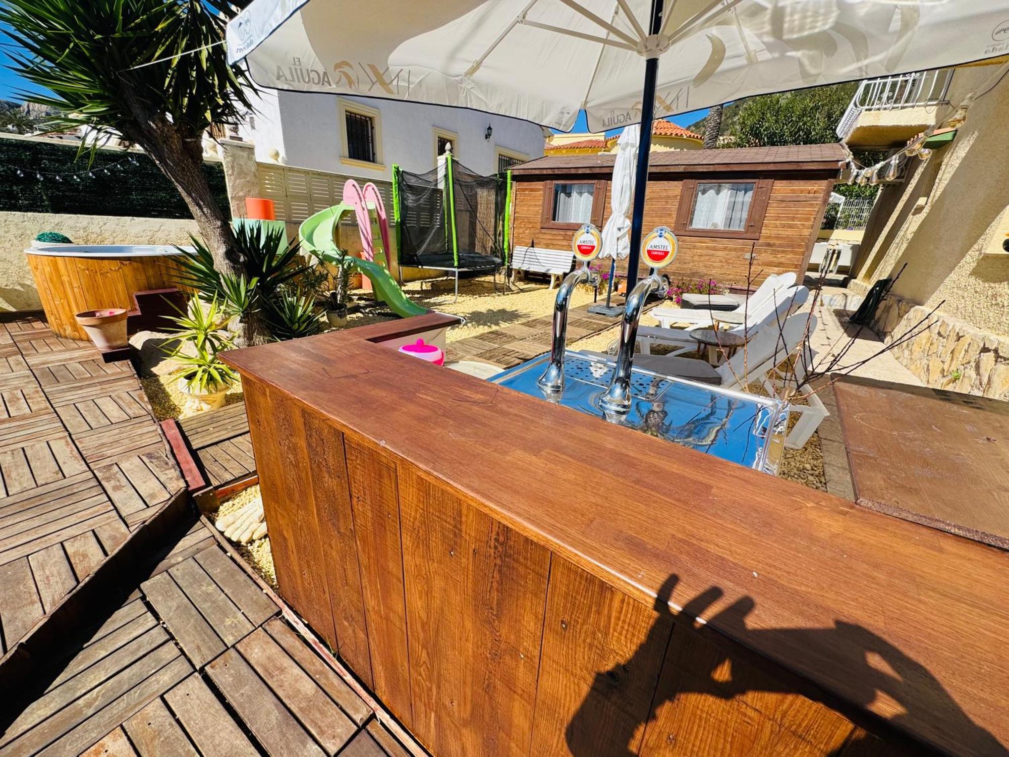 Calpe Chalet Privado Piscina A 5Min De La Playa Y Centro Jacuzzi Barbacoa Wifi Aire Εξωτερικό φωτογραφία