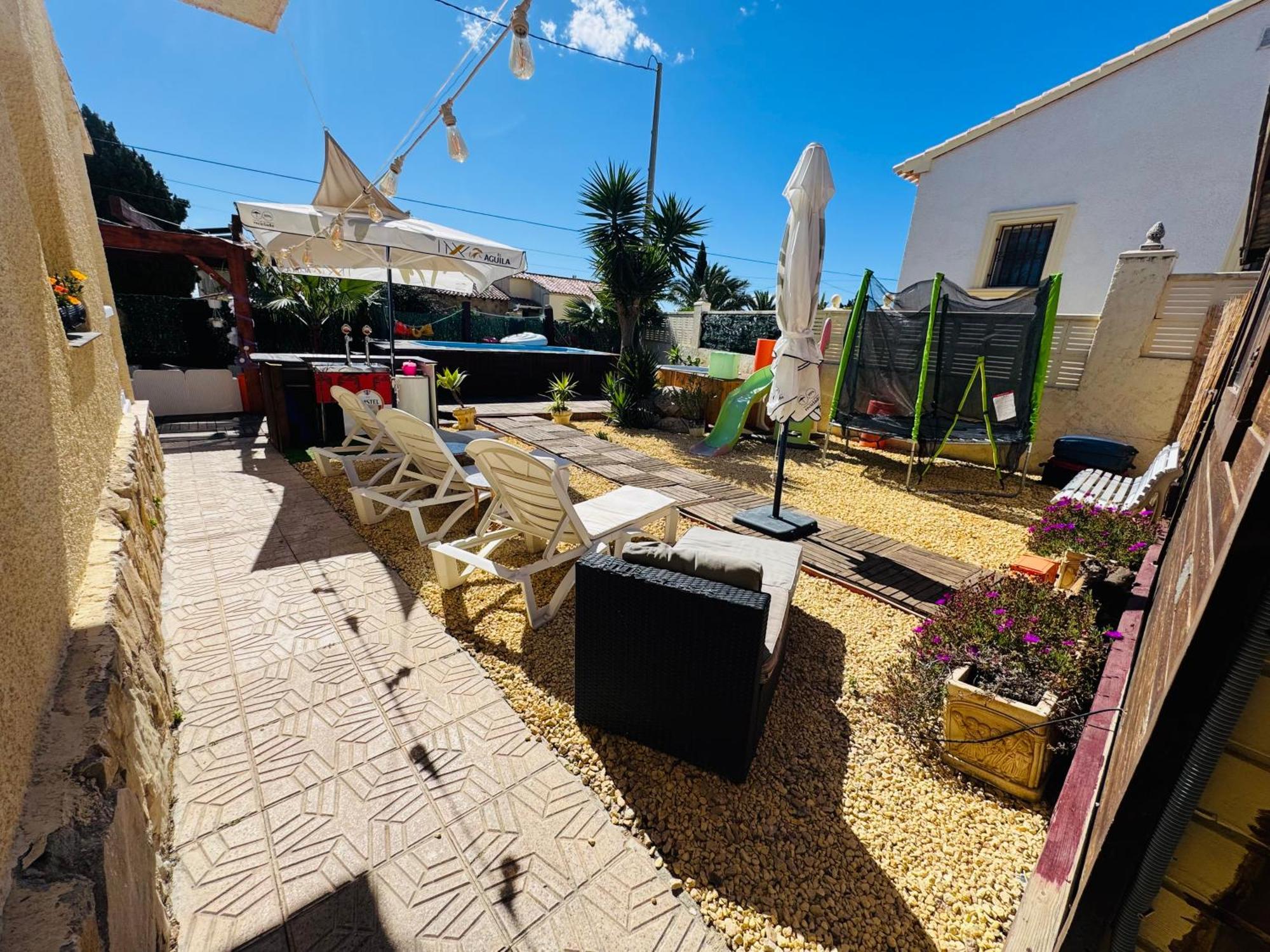 Calpe Chalet Privado Piscina A 5Min De La Playa Y Centro Jacuzzi Barbacoa Wifi Aire Εξωτερικό φωτογραφία