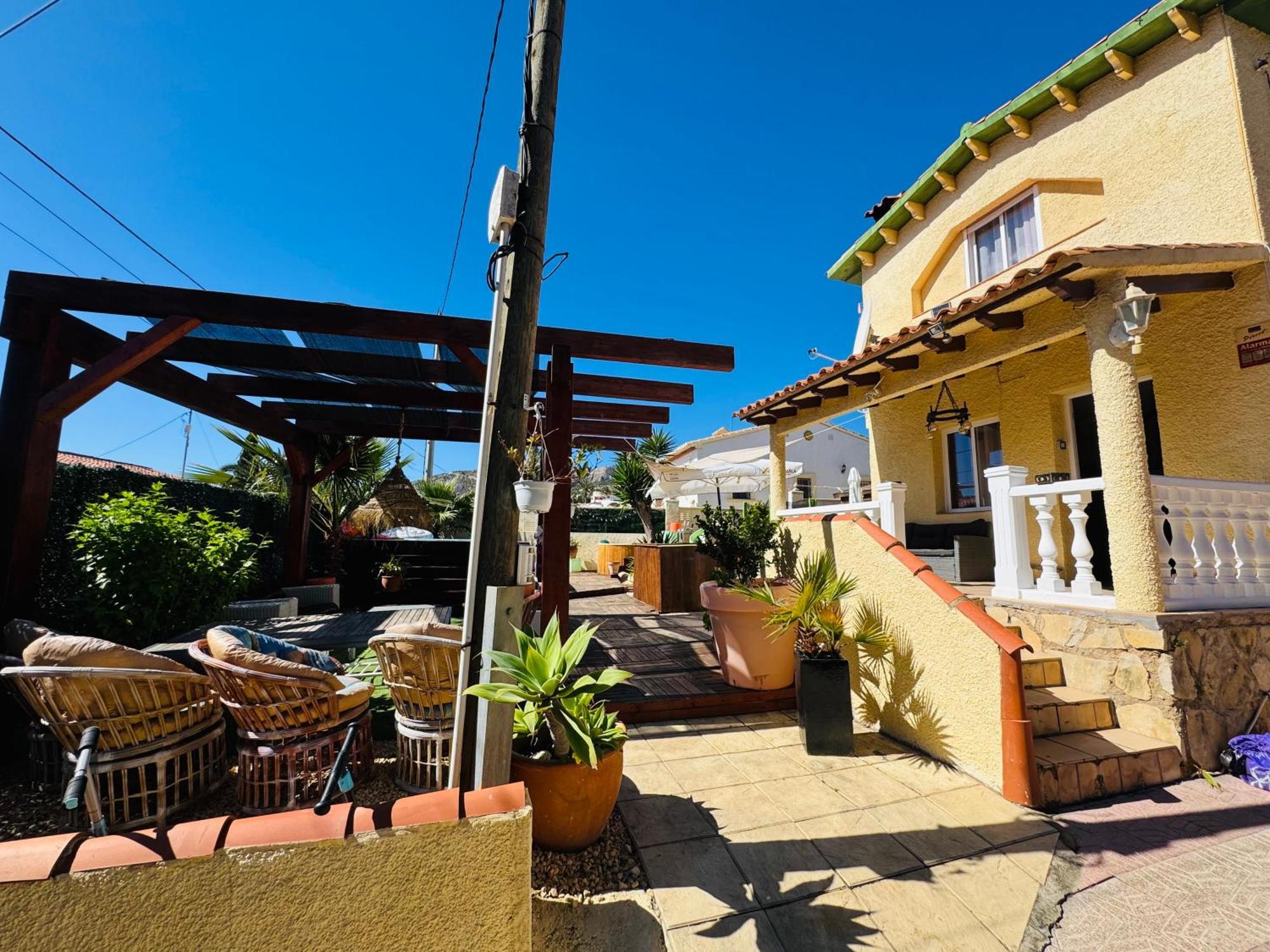 Calpe Chalet Privado Piscina A 5Min De La Playa Y Centro Jacuzzi Barbacoa Wifi Aire Εξωτερικό φωτογραφία