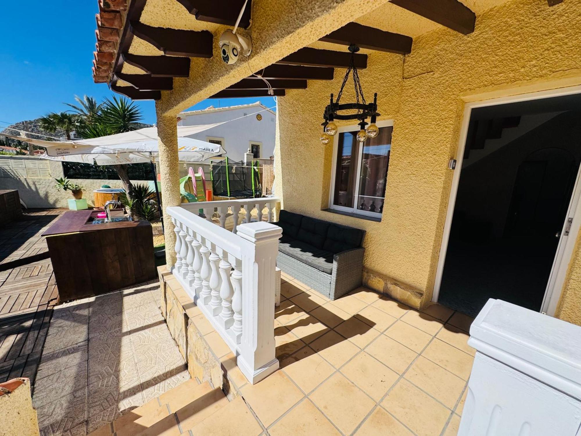 Calpe Chalet Privado Piscina A 5Min De La Playa Y Centro Jacuzzi Barbacoa Wifi Aire Εξωτερικό φωτογραφία